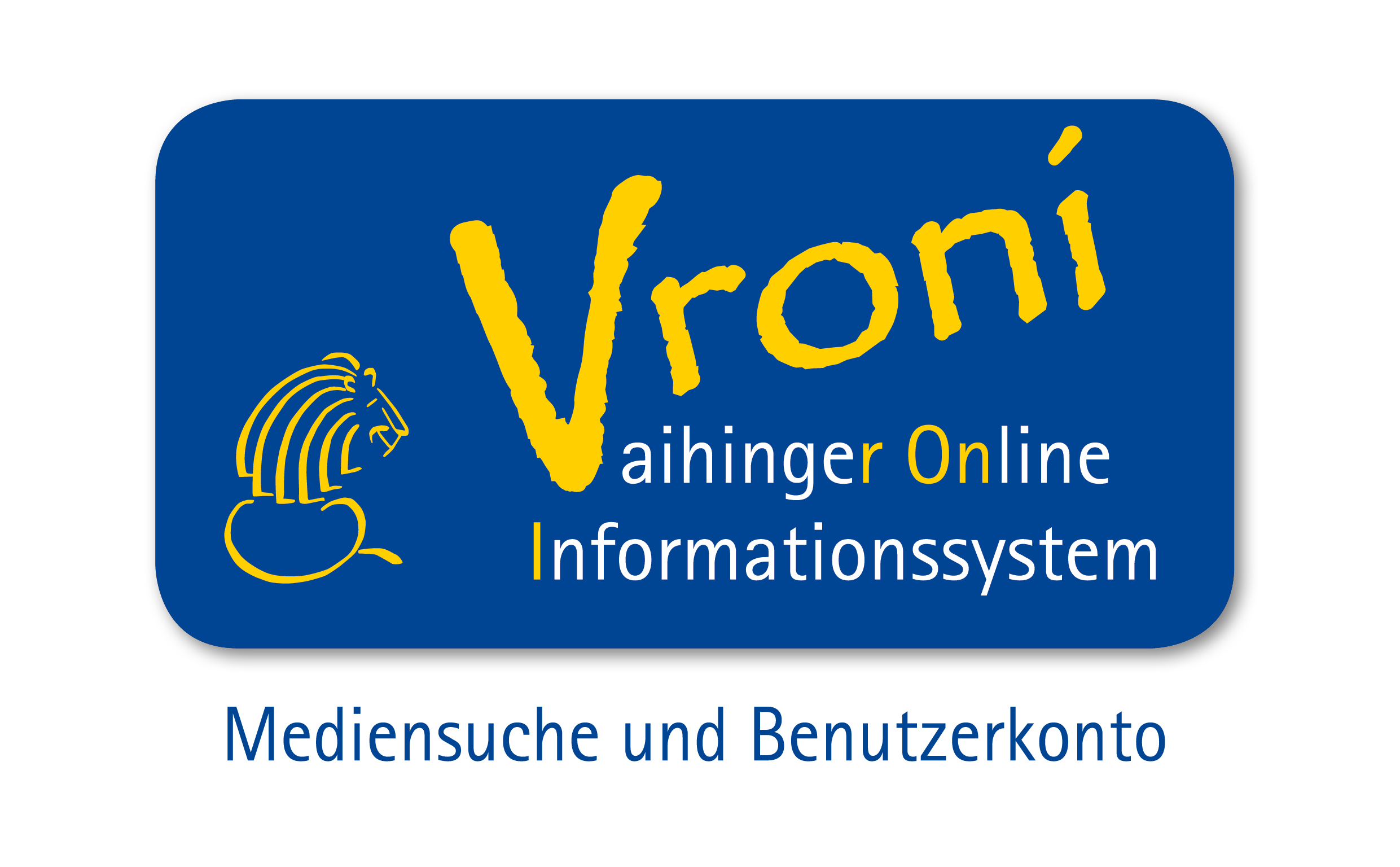 Logo Vroni: Verlinkung auf den Online-Katalog der Bibliothek